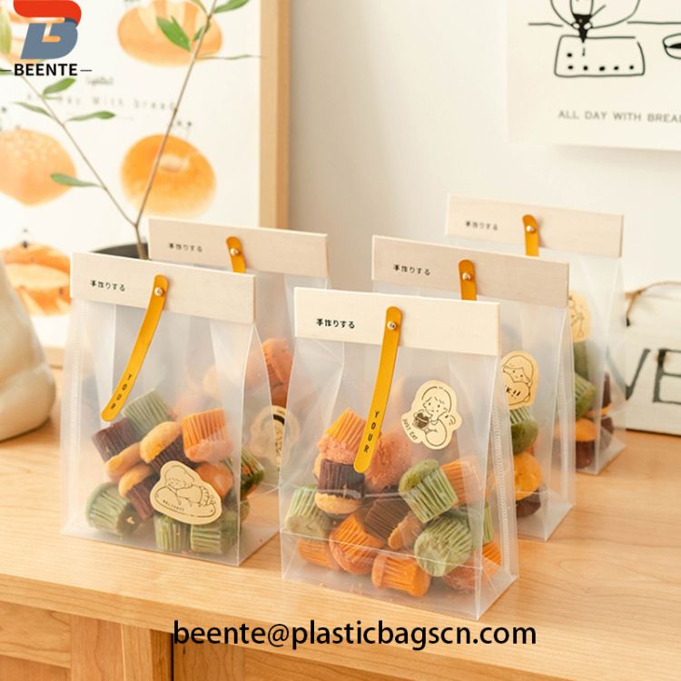 Plastik Cookie Şirniyyat Qəlyanaltı Milad Hədiyyə Çantaları